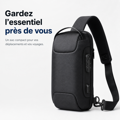 VeyraCarry Secure Travel Sling | Sac compact pour garder vos essentiels près de vous en déplacement