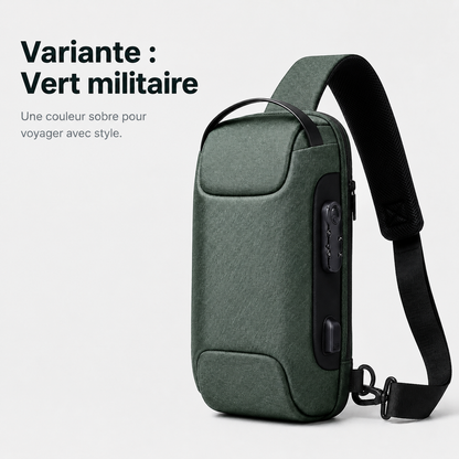 VeyraCarry Secure Travel Sling | Sac compact pour garder vos essentiels près de vous en déplacement