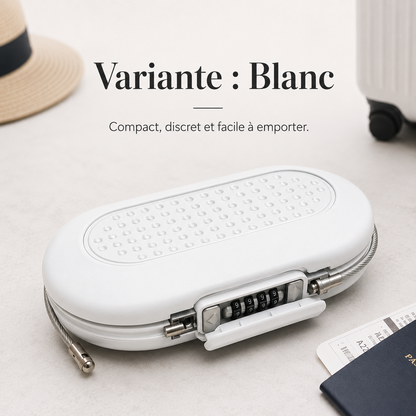 VeyraCarry Portable Travel Safe | Coffret à code compact pour vos objets de valeur